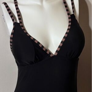 B2Prity Women’s One Piece Swimsuit Black Sz Small